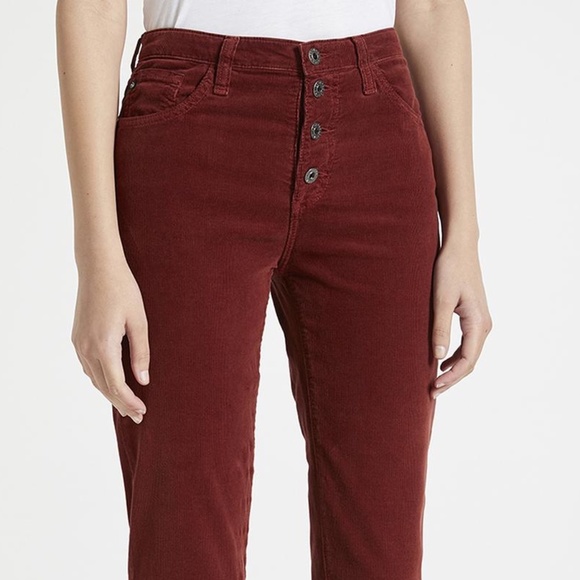 AG Jeans ISABELLE BUTTON-UP Corduroy Cords Ankle jeans - Picture 3 of 10